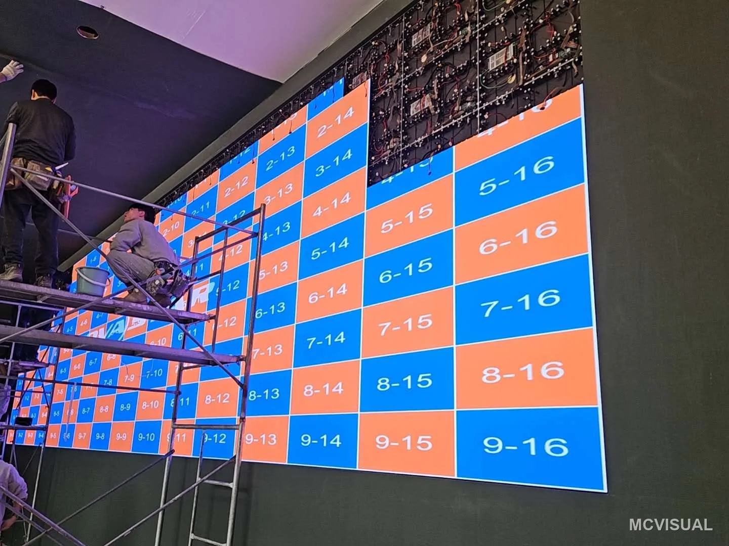 Property sales gallery, South Korea — Mapping checked panel by panel before any content is loaded. Finding one receiving card addressed wrong at this stage co
