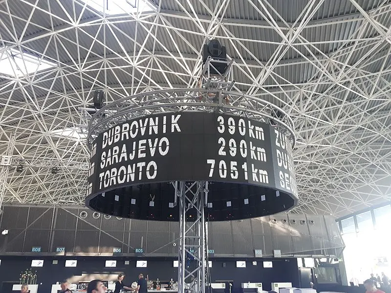 Franjo Tuđman Airport, Zagreb, Croatia